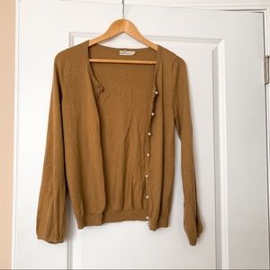 Pearl button cardigan
